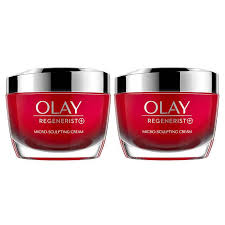 Olay Regenerist Plus Micro Sculpting Cream, 1.7 oz, 2-pack