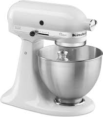 We make shopping quick and easy. Kitchenaid White Classic Series 4 5 Quart Stand Mixer K45sswh Leon S