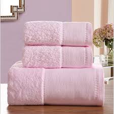 Some pink bath mats can be shipped to you at home, while others can be picked up in store. Idouillet Soft Combed Cotton 600gsm Hotel Towel Set For Bathroom 3 Pieces Bath Towel For Adult Hand Face Towels Light Pink Hotel Towels Sets Towel Setcotton Towel Set Aliexpress