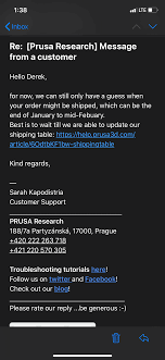 Unofficial Prusa Mini Wait Thread Page 19 General Discussion Announcements And Releases Prusa3d Forum