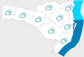 Previsão para os próximos 5 dias (23/07)
