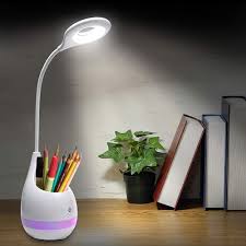 2020 popular 1 trends in lights & lighting, computer & office, home improvement, consumer electronics with led lamp for study table and 1. White Flexible Usb Rechargeable Led Table Study Lamp With 3 Brightness Level Rs 650 Piece Id 21543330312