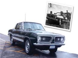 Image result for Black 1968 Barracuda