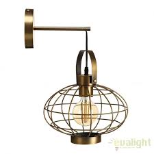 Aplica De Perete Stil Industrial Gramy Ii Sx 104079 Nou Lustre Vintage Retro Industria Style Corpuri De Iluminat Lustre Aplice Veioze Lampadare Plafo