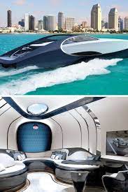 Bugatti S Chiron Inspired Yacht Boats Luxury Luxury Yachts Yacht Design