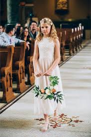 Local Love Kathy Michael At Skyline Loft Chicagostyle Weddings Simple Flower Girl Dresses Flower Girl Junior Bridesmaid Dresses