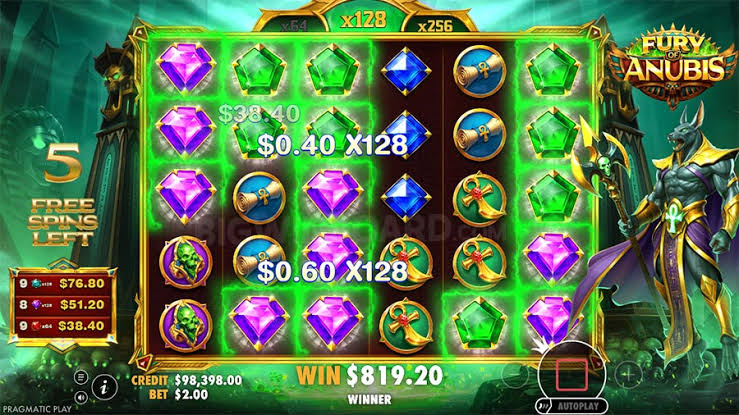 Fury of Anubis (Pragmatic Play) Slot Review & Demo