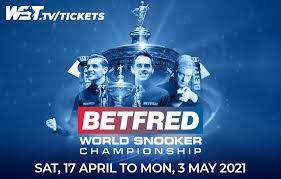 World Snooker Championship 2021 Home Facebook