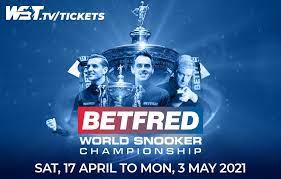 The 2021 world snooker championship (also referred to as the 2021 betfred world snooker championship for the purposes of sponsorship) is an upcoming professional snooker tournament, taking place from 17 april to 3 may 2021 at the crucible theatre in sheffield, england. World Snooker Championship 2021 Home Facebook