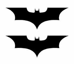 The middle has been smudged and rubbed with white paint. 2 Batman Dark Knight Symbol Vinyl Decals Car Window Laptop Aufkleber Ebay