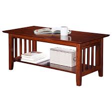 Doing business as:atlantic furniture, inc. Atlantic Furniture Mission Coffee Table In Walnut Ah15204