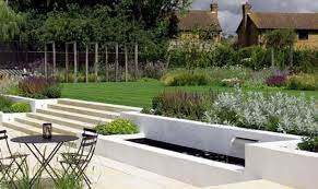 40 Comfy Garden Step On A Slope Design Ideas Contemporary Garden Design Modern Garden Design Patio Garden Design