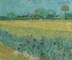Famous field of flowers painting. Field With Flowers Near Arles 1888 Reproductions Of Famous Paintings For Your Wall