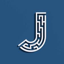 Make an awesome gaming logo in seconds using placeit's online logo maker. Buchstabe Letter J Logos Labyrinth Maze Abc