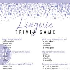 On april 15 1912 the famous titanic ship hit an iceberg and sunk on her first and only voyage. Lingerie Trivia Game Bachelorette Party Game Lingerie Etsy