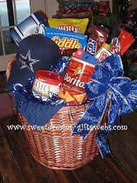 Cowboybasketlgld Dallas Cowboys Gifts Dallas Cowboys Gift Basket Cowboy Gifts