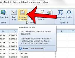 Select the worksheets from which you want to remove a header or footer. How To Remove A Header Image In Excel 2010 Solve Your Tech