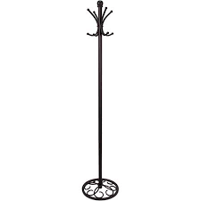 8 Hook Metal Coat And Hat Rack Oil Rubbed Bronze Finish Walmart Com Coat And Hat Rack Oil Rubbed Bronze Bronze Finish
