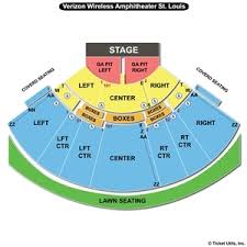 Right Hollywood Casino Amphitheatre Seating Chart St Louis