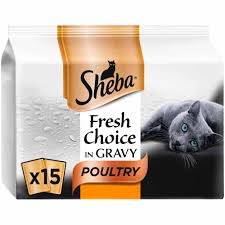 This page contains affiliate links. Sheba Fresh Choice Poultry Collection In Gravy Cat Food 15 X 50g Wilko