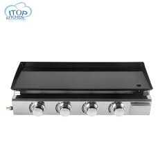 Stainless steel access door, 4.6 cu. 4 Burners Lpg Gas Bbq Grills Plancha Heavy Duty Grills Machine Outdoor Kitchen Barbecue Tools Iron Cooking Plate Bbq Gas Griddle Bbq Grills Aliexpress