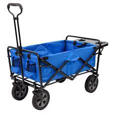 Find mac sports folding utility cart. Mac Sports Collapsible Folding Outdoor Garden Utility Wagon Cart With Table Blue Mac Wtc 198 The Home Depot