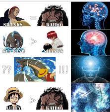 Luffy bites a small hole in his thumb to the bone, and inflates his skeletal system. This Is What I Think Gear 5 Luffy Memepiece