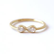 Diamond Infinity Ring Engagement Ring 18k Solid Gold By Artemer 1300 00 Infinity Diamond Ring Alternative Engagement Rings Infinity Engagement Ring