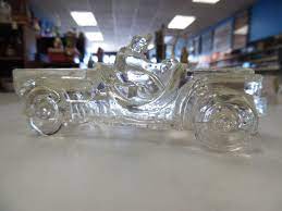 Vintage Glass Candy Container Old Glass Candy Container Glass Candy Jeep Wileys Jeep Millstein Container Victory Candy Container Candy Containers Glass Candy Container