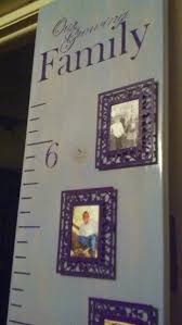 Growth Chart With Picture Frames