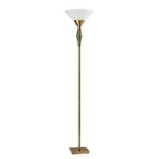 Adesso Murphy 71 In Brass Floor Lamp 5168 21 The Home Depot Floor Lamp Lamp Brass Floor Lamp