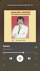 omer yamak adli kullanicinin muslum gurses sarki listem panosundaki pin sarkilar