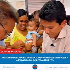 O prefeito de Santa Rita, Jackson Alvino, e o vice-prefeito Ednaldo, participaram de uma grande entrega de alimentos frescos no Centro de Referência de Assistência Social (CRAS) do bairro Marcos Moura. Um