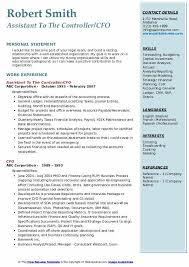 Writing a great cfo resume is an important step in your job search journey. Cfo Resume Samples Qwikresume
