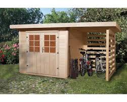 Obi Holz Gartenhaus La Spezia B X T 385 Cm X 209 Cm Davon 150 Cm Anbaudach Kaufen Bei Obi In 2020 Gartenhaus Brennholz Schuppen Haus