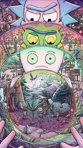 Rick And Morty Iphone X Wallpaper With Image Resolution 1080x1920 Pixel You Can Use This Wallpaper As Backgr Rick And Morty Poster Rick I Morty Rick And Morty