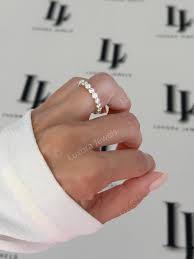 3mm Moissanite Stacking Thin Band, Round Cut Moissanite Full Eternity Band  Ring, Trendy Best Friend Gift, Sterling Silver Wedding Jewelry