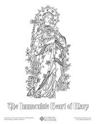 You are my refuge and my sanctuary. in connection to the upcoming year of mercy, here are some printables to use for teaching and spreading devotion to the sacred heart of jesus. 14 Pics Of Immaculate Heart Coloring Page Immaculate Heart Mary Coloring Home