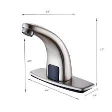 brass auto sensor bathroom sink faucet