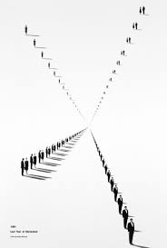 Poster For French Film Last Year At Marienbad Directed By Alain Resnais 1961 Graphic Poster Graphic Design Typography Graphic Design Logo