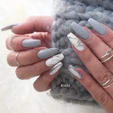 Nailart Naildesigns Marblenails By Philglamournails Beverlyhills Lifestyle Nbbl Mauve Nails Marble Acrylic Nails Acrylic Nails Coffin Short