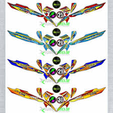 Amt big rig trucking graphics deluxe decal pack. Jual Decal Sticker Striping Variasi Semi Fullbody Vega Zr 115 6 Di Lapak Molan Stiker Bukalapak