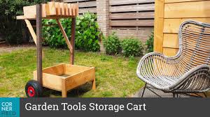 There's no doubt that it will be covering a lot. Garden Tools Storage Cart Keep Your Tools With You While Working In The Garden Youtube