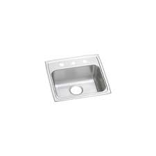 We're planning our cabinets for our new kitchen and have some sink size questions. Elkay Lustertone 19 X 18 In 3 Hole Stainless Steel Single Bowl Drop In Kitchen Sink In Lustrous Satin Lrad1918553 Ferguson
