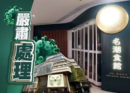 「名潮食館」新冠肺炎感染群組擴大。資料圖片 位於尖沙嘴k11 musea的「名潮食館」，新冠肺炎感染群組擴大。根據衛生署衛生防護中心昨日公布的數字，群組共增至19宗確診及11宗初步確診，累計30人染疫，當中涉及8枱食客。 名潮食館群組增至19人確診、11人初步確診。19名患者編號如下： 10912, 10915. Oapdtvomgammsm