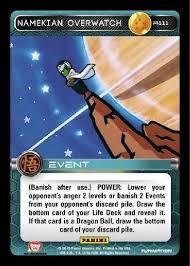 Namekian Overwatch Rare R111 New Dragonball Z Panini Movie Dragon Ball Z Overwatch Dragon Ball