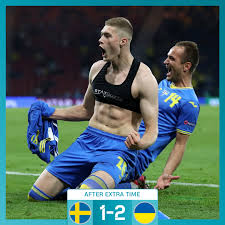 Oekraïne heeft zich als laatste ploeg voor de kwartfinale geplaatst. Li7vt0aewlbgmm