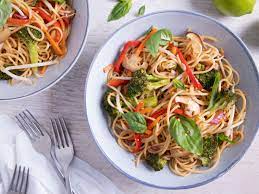 Thai Stir Fried Noodles Recipe With Vegetables