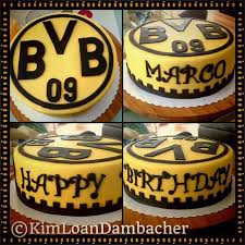 Versuchen sie dann eine dieser optionen zu küchen. Bvb Torte Bvb Torte Leckereien Backrezepte