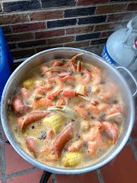 Add shrimp to pan with vegetables and sausages. Homemade Seafood Boil With Crab Legs Shrimp Sausage Corn And Potatoes Food